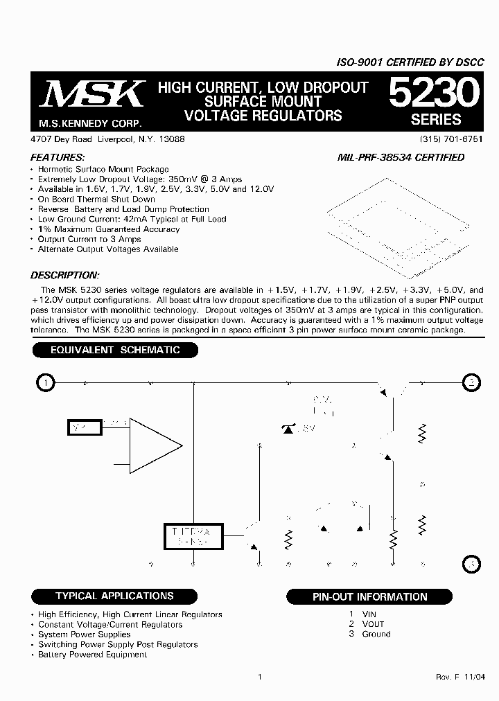 MSK5230-15E_3986244.PDF Datasheet