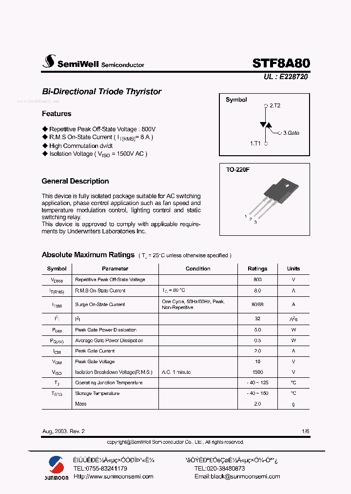 STF8A80_4178591.PDF Datasheet