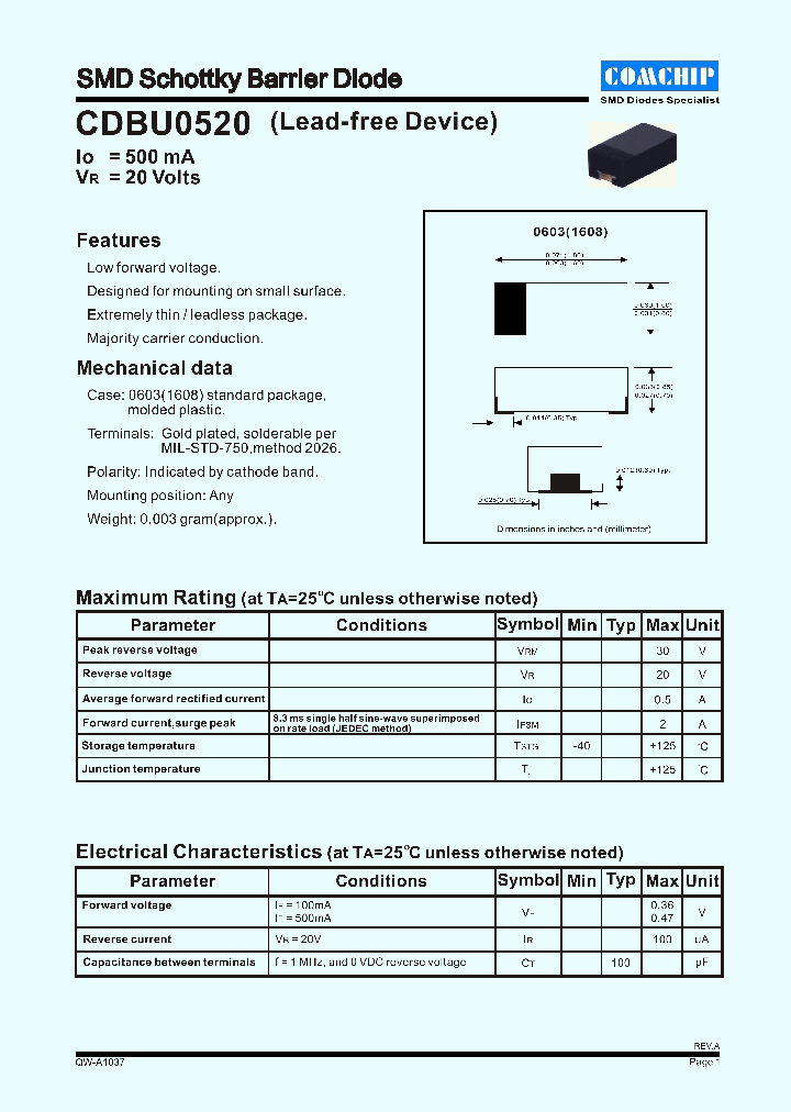 CDBU0520_4178910.PDF Datasheet