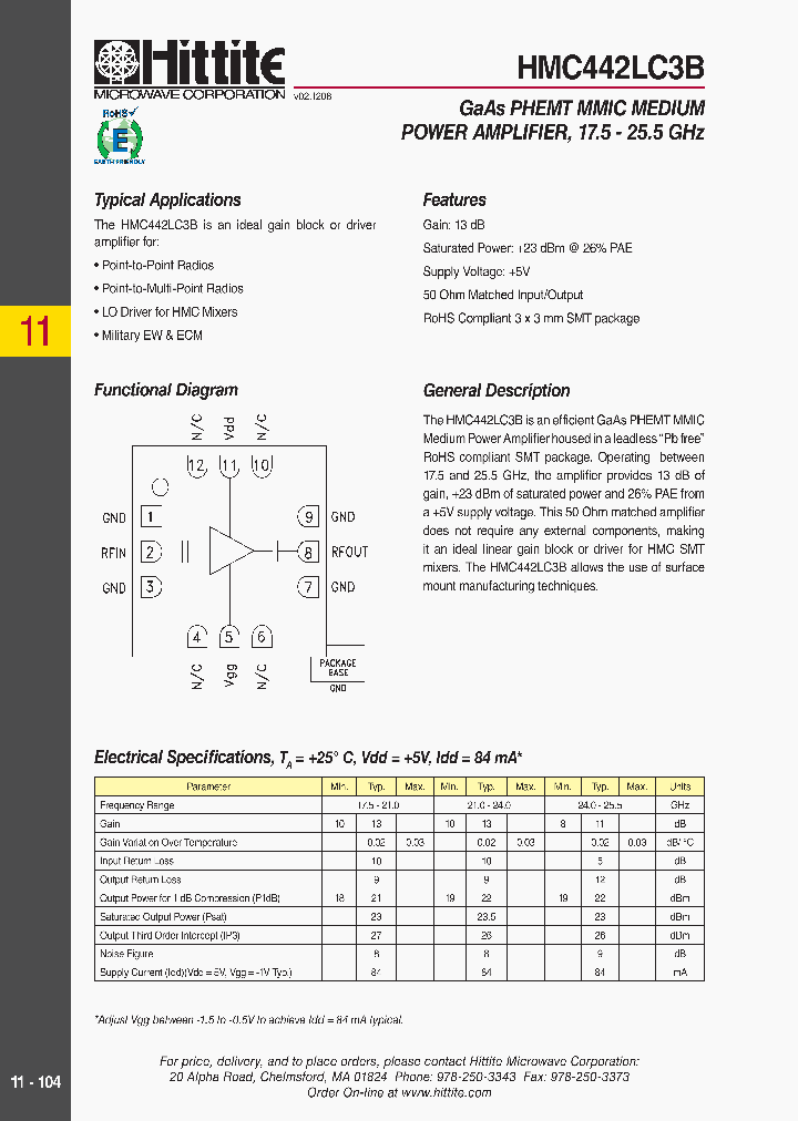 HMC442LC3B08_4178406.PDF Datasheet