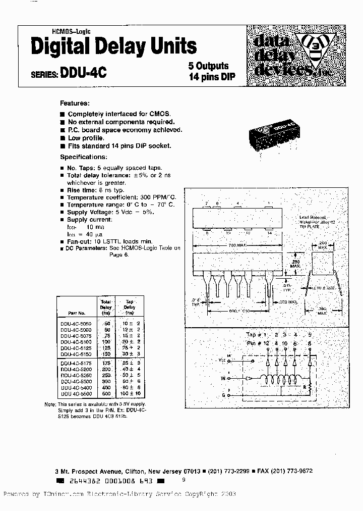 DDU4C3-5050_3994893.PDF Datasheet