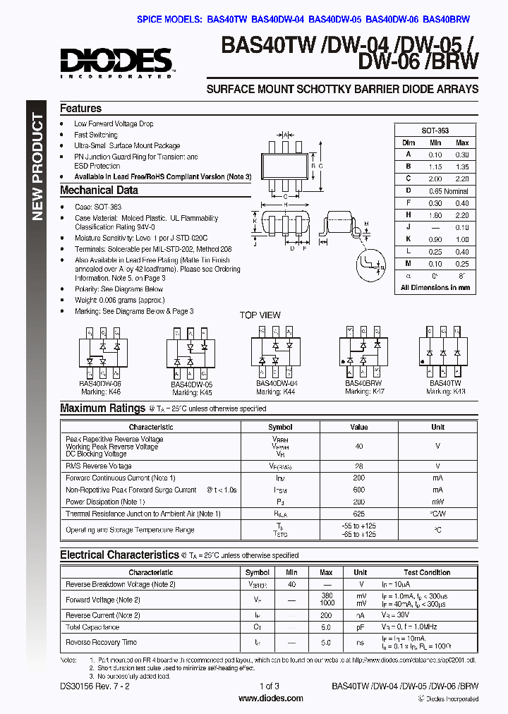 BAS40DW-06-7_3997469.PDF Datasheet