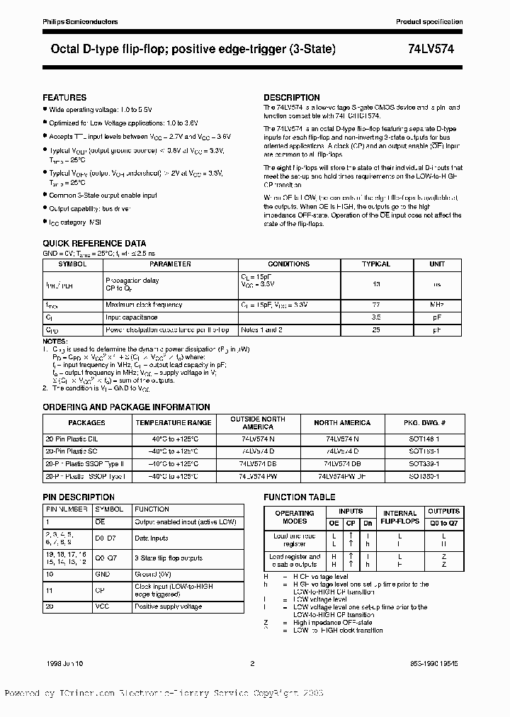74LV574DB-T_4002765.PDF Datasheet