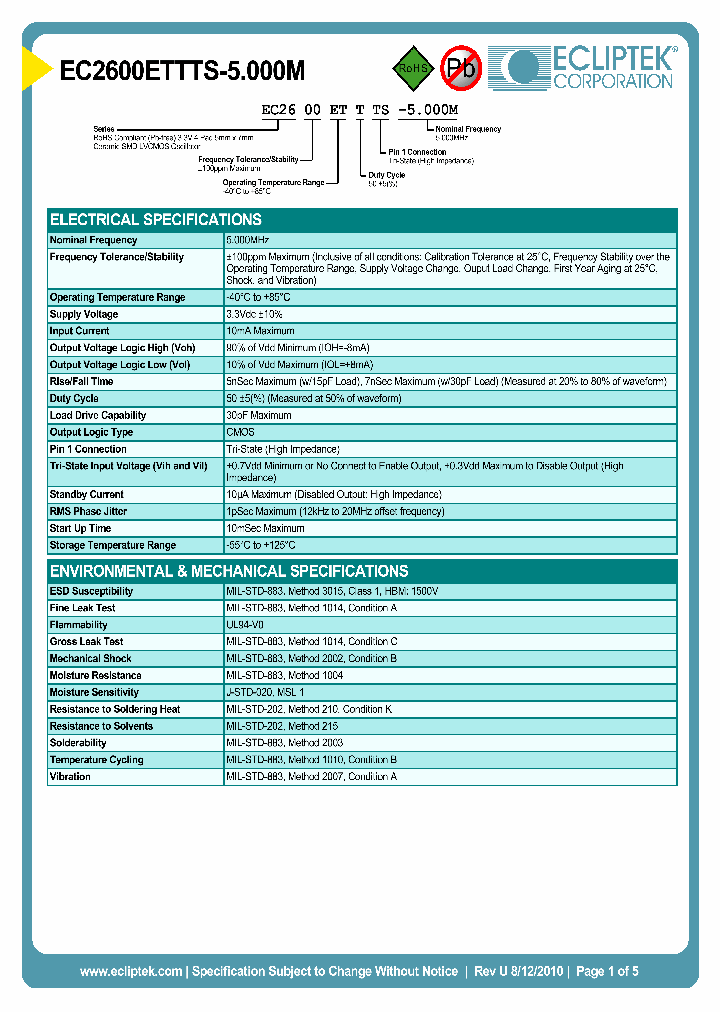 EC2600ETTTS-5000M_4003968.PDF Datasheet