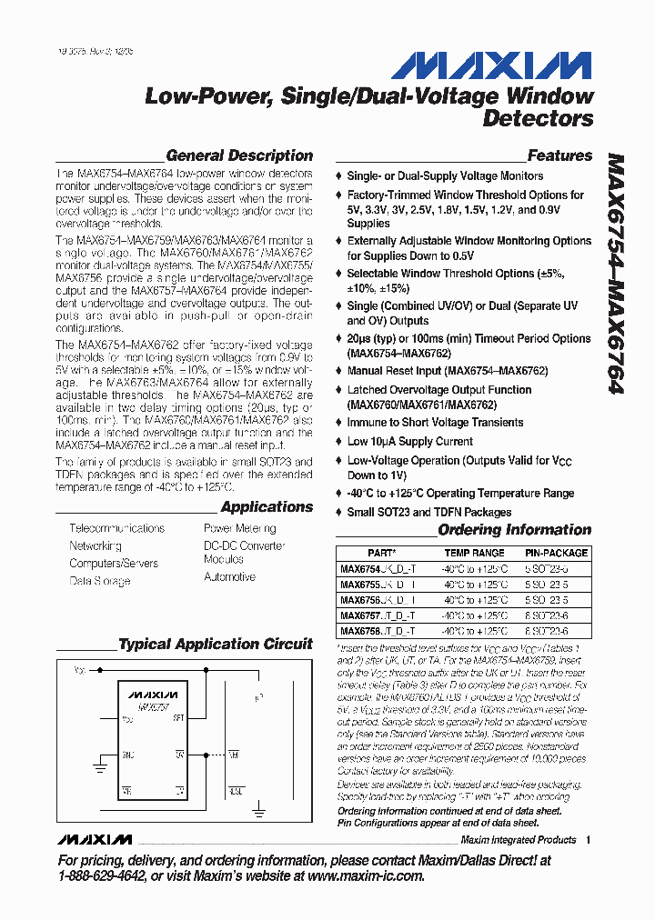 MAX6754UKZD0_4058441.PDF Datasheet