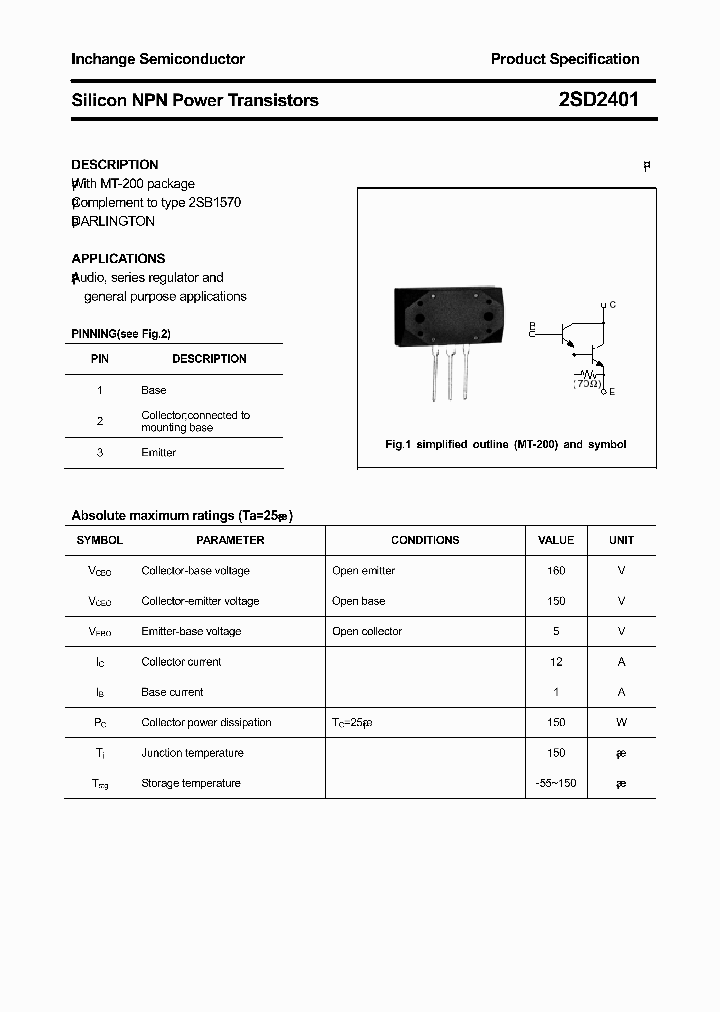 2SD2401_4206151.PDF Datasheet