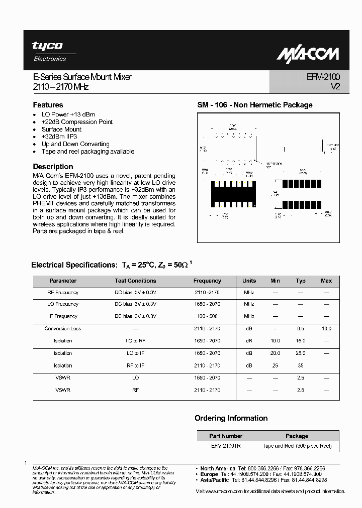 EFM-2100TR_4076688.PDF Datasheet