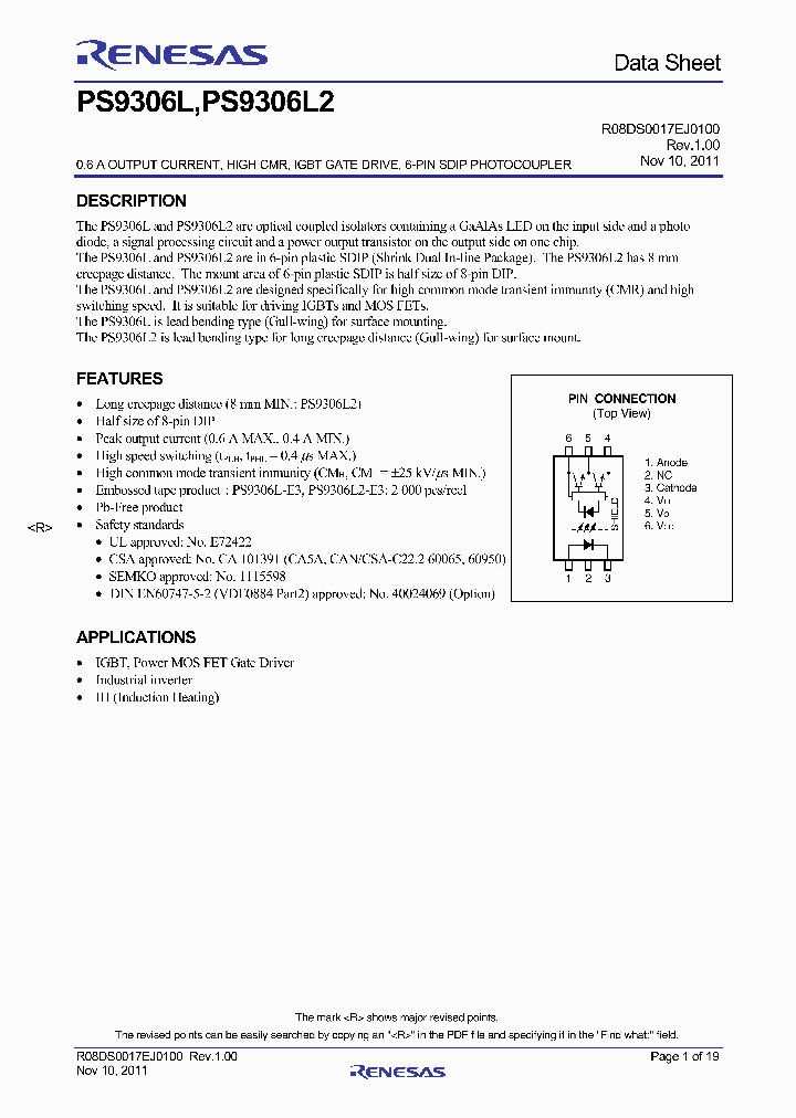 PS9306L-E3_4224769.PDF Datasheet