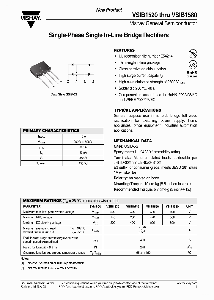 VSIB1520_4232685.PDF Datasheet