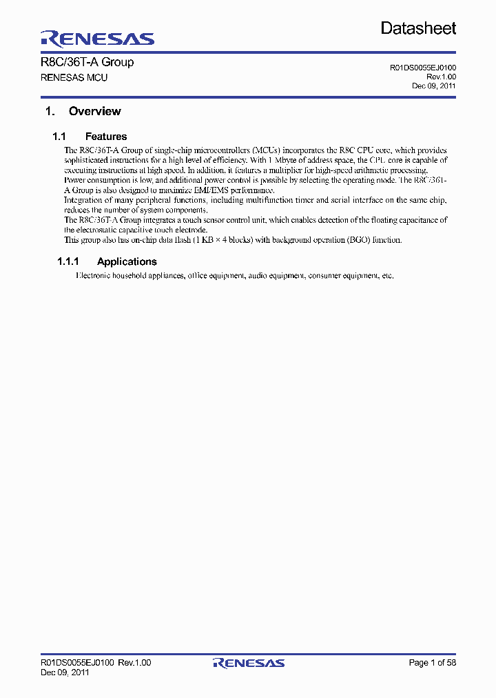 R5F2136CSNFP_4232230.PDF Datasheet