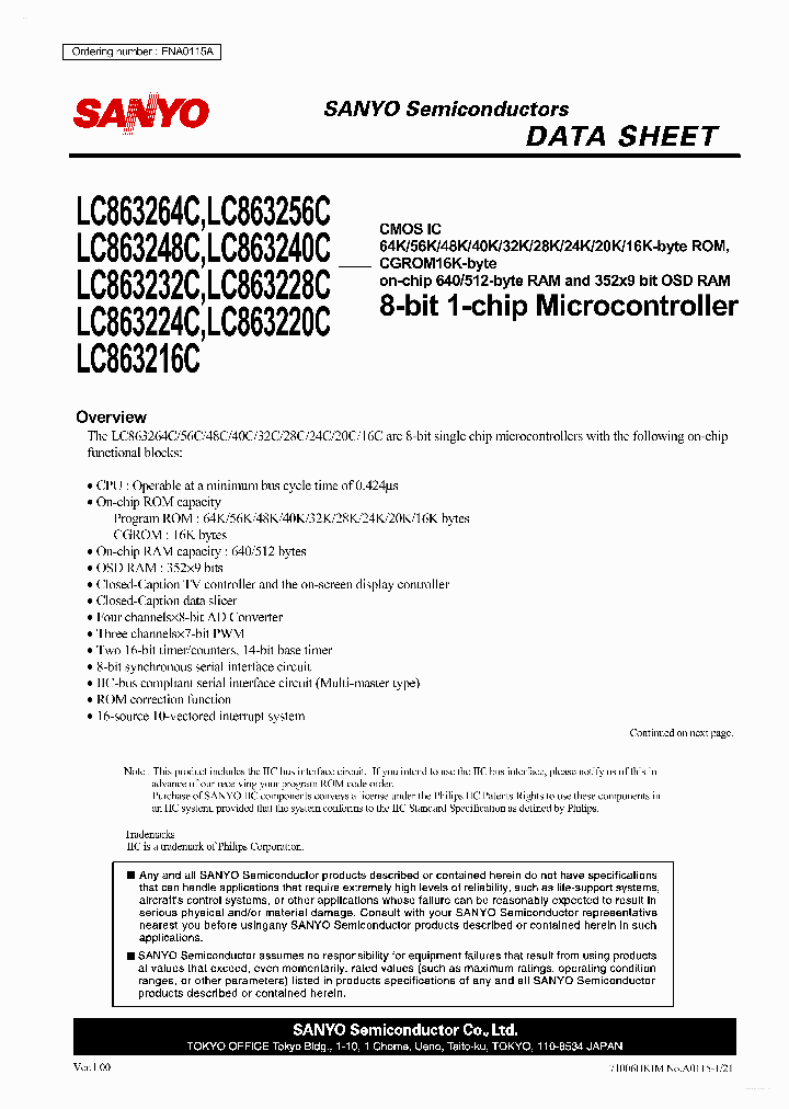 LC863232C_4236530.PDF Datasheet