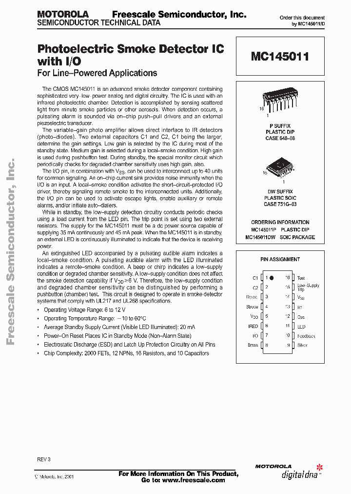 MC145011_4237355.PDF Datasheet