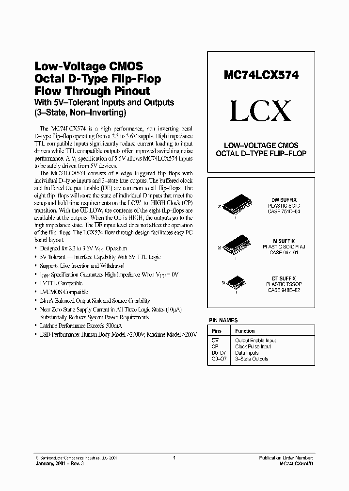 MC74LCX574-D_4238010.PDF Datasheet