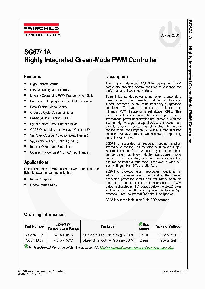 SG6741ASZ_4158560.PDF Datasheet