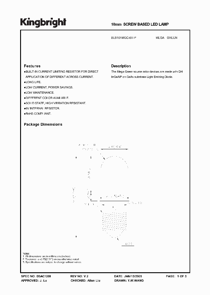 BLS101MGC-6V-P_4160419.PDF Datasheet