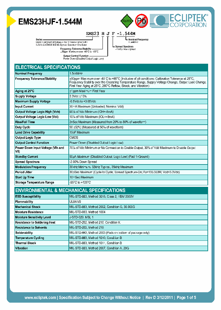 EMS23HJF-1544M_4163885.PDF Datasheet