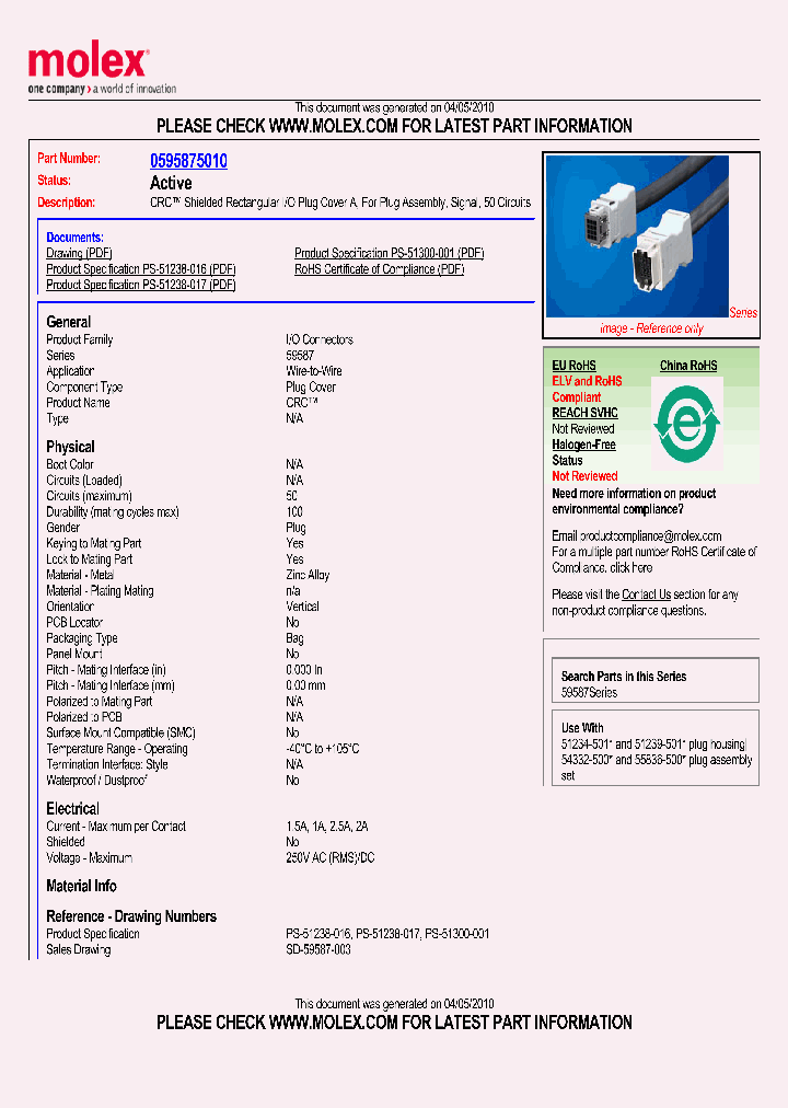 59587-5010_4242676.PDF Datasheet