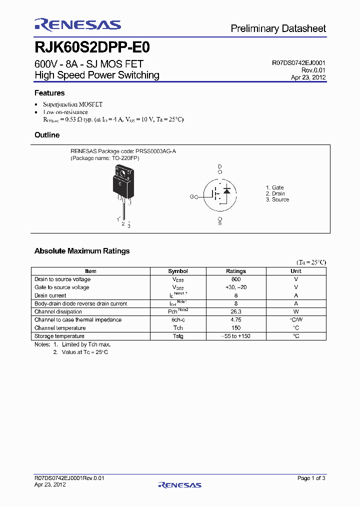 RJK60S2DPP-E0_4244015.PDF Datasheet