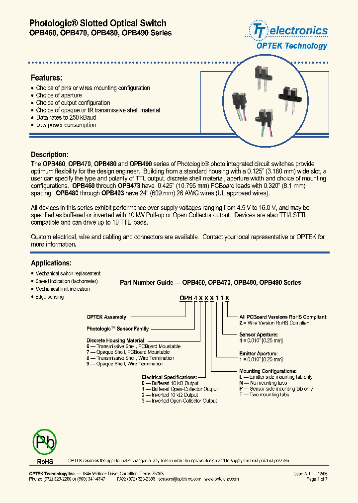 OPB460T11_4173896.PDF Datasheet