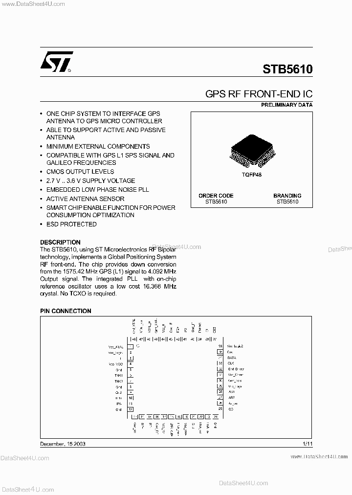 STB5610_4246258.PDF Datasheet