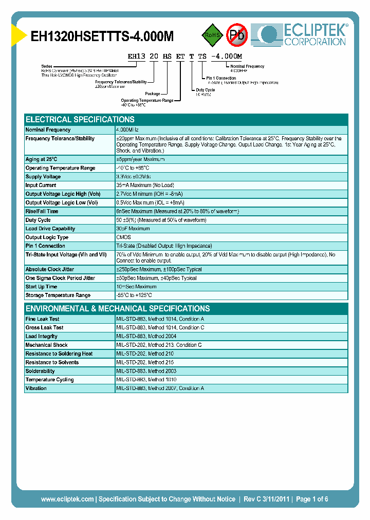 EH1320HSETTTS-4000M_4172812.PDF Datasheet