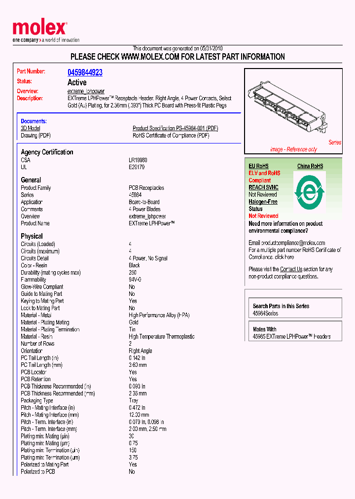 45984-4923_4246440.PDF Datasheet