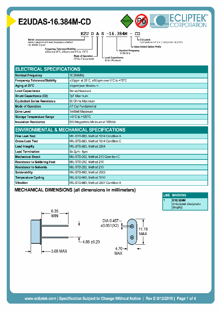 E2UDAS-16384M-CD_4187560.PDF Datasheet