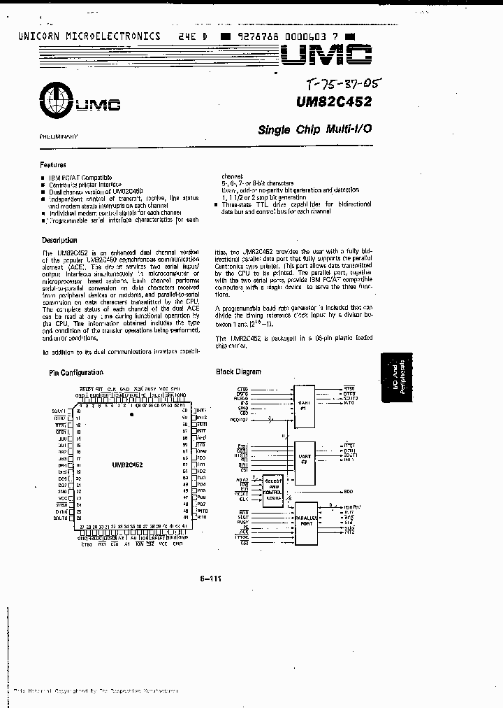 UM82C452_4189121.PDF Datasheet