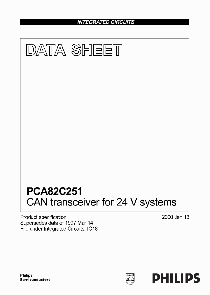 PCA82C251N_4186223.PDF Datasheet