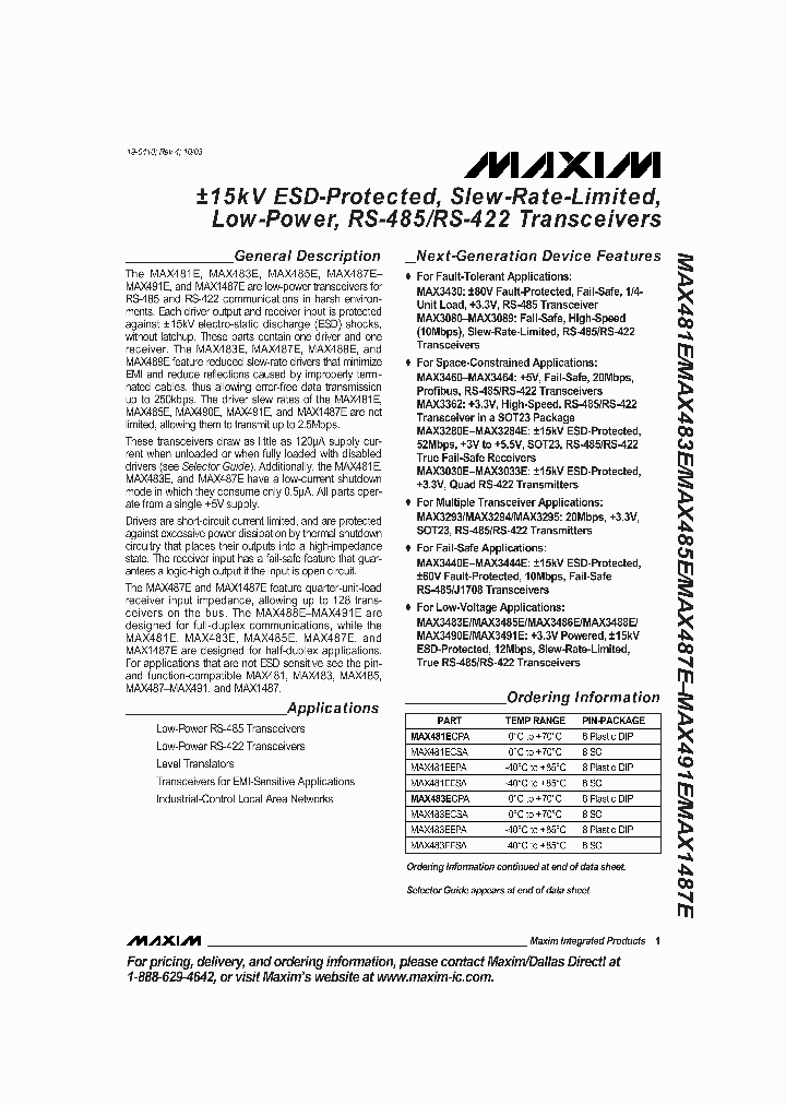MAX1487EESAG104_4242783.PDF Datasheet
