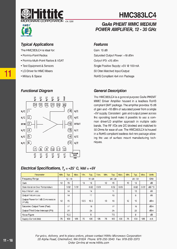 HMC383LC408_4267542.PDF Datasheet