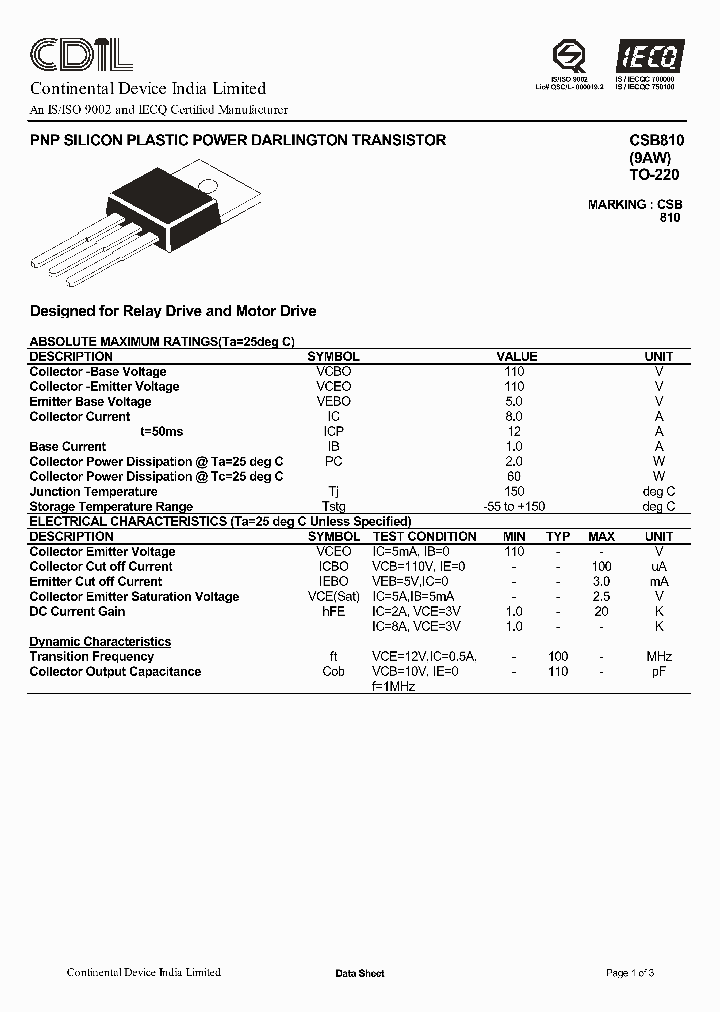 CSB810_4256454.PDF Datasheet