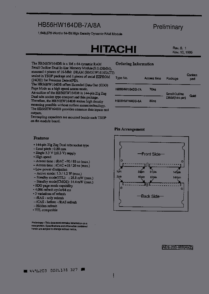 HB56HW164DB-8A_4258023.PDF Datasheet