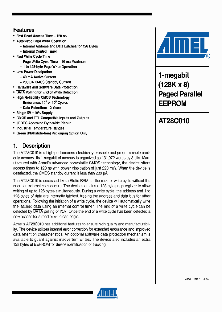 AT28C010-12TU_4261417.PDF Datasheet