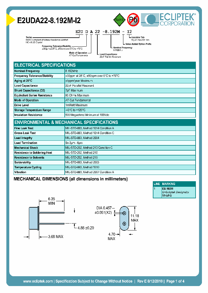 E2UDA22-8192M-I2_4277853.PDF Datasheet