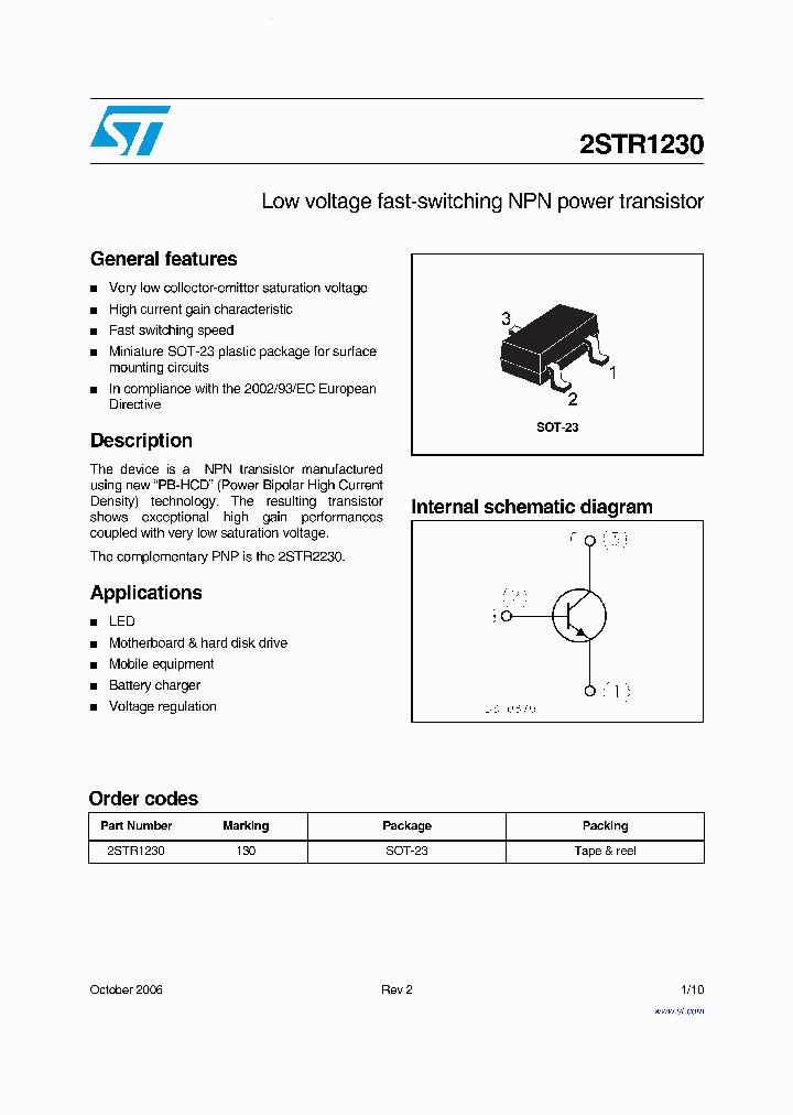 2STR1230_4283240.PDF Datasheet