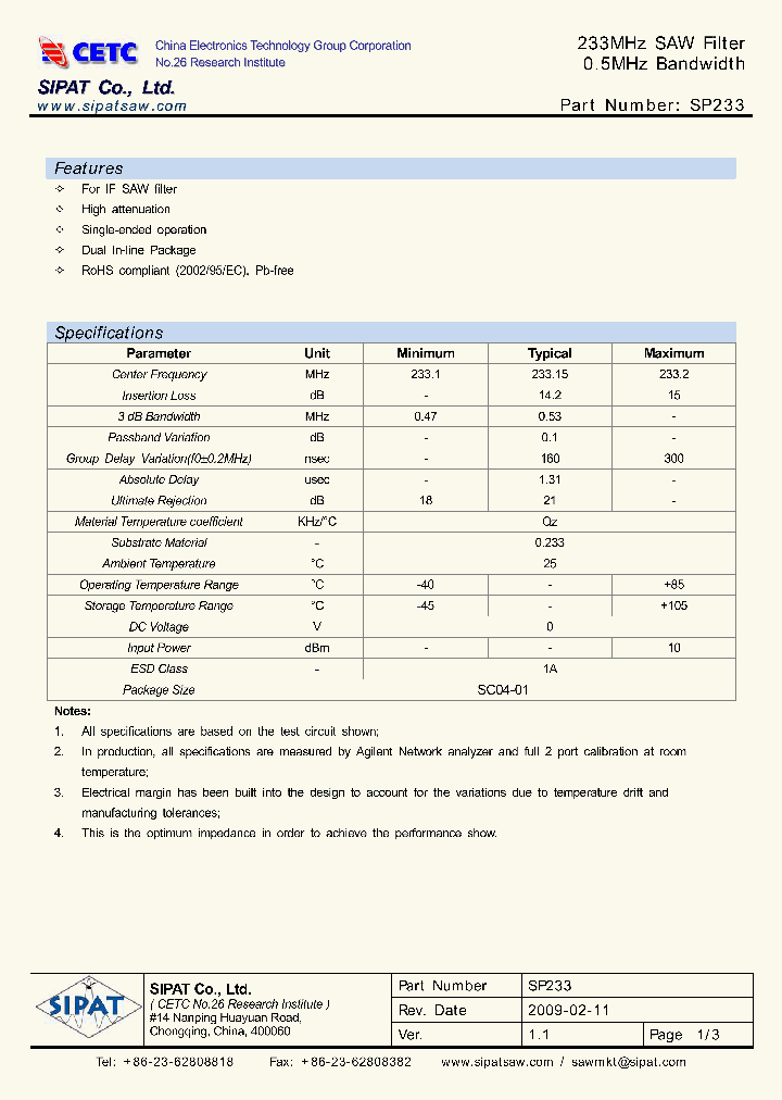 SP233_4288229.PDF Datasheet