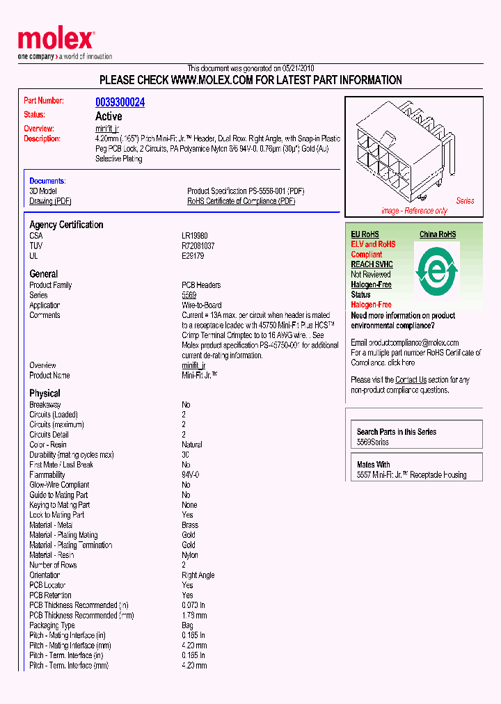 39-30-0024_4294143.PDF Datasheet