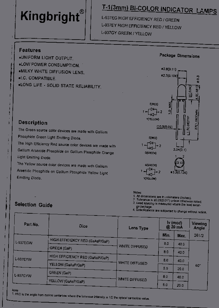 L-937_4303465.PDF Datasheet