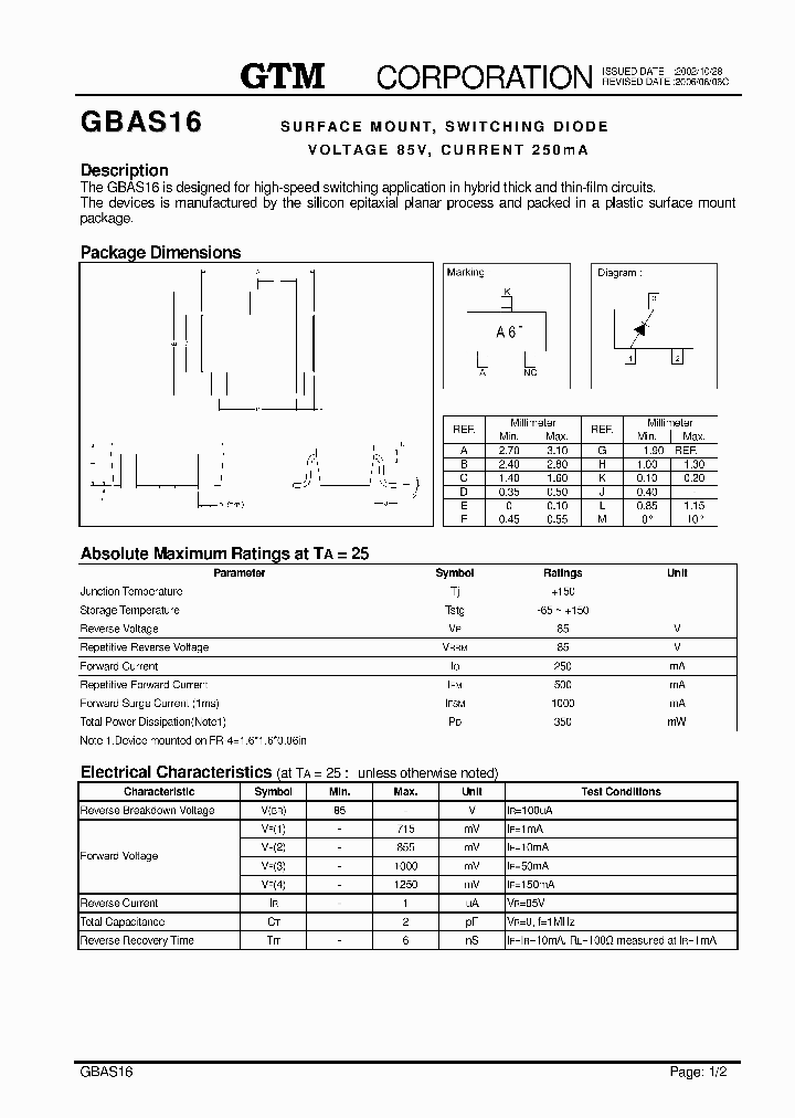 GBAS16_4305792.PDF Datasheet