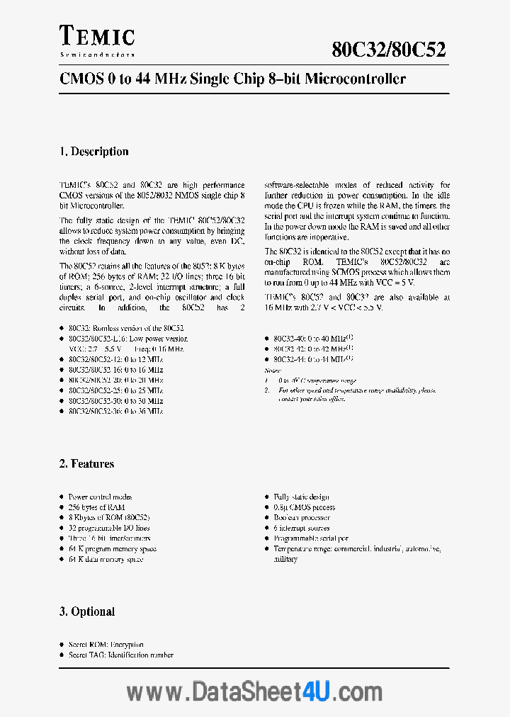 S80C32_4303699.PDF Datasheet