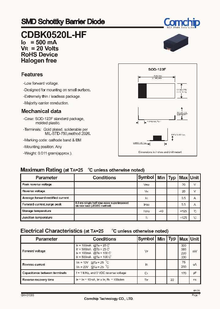 CDBK0520L-HF_4309678.PDF Datasheet