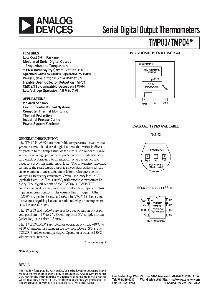 TMP04FSZ_4311765.PDF Datasheet