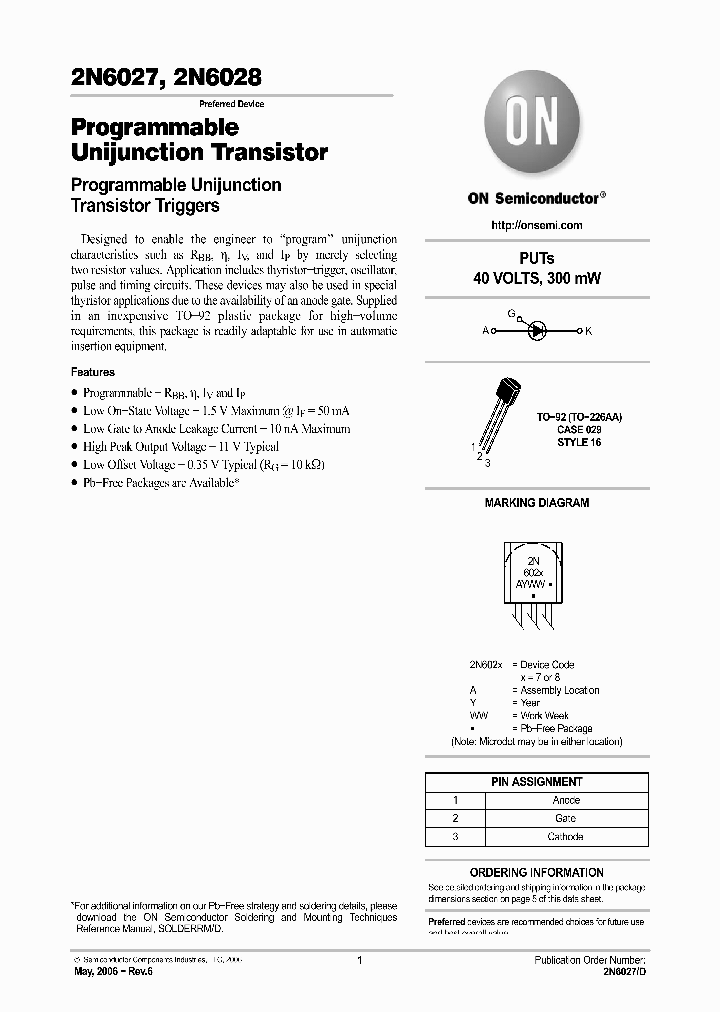 2N6027RL1_4324193.PDF Datasheet