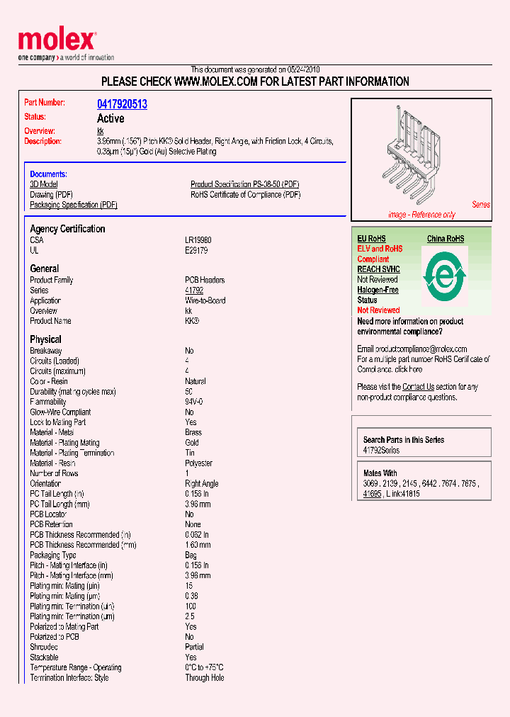 41792-0513_4322758.PDF Datasheet