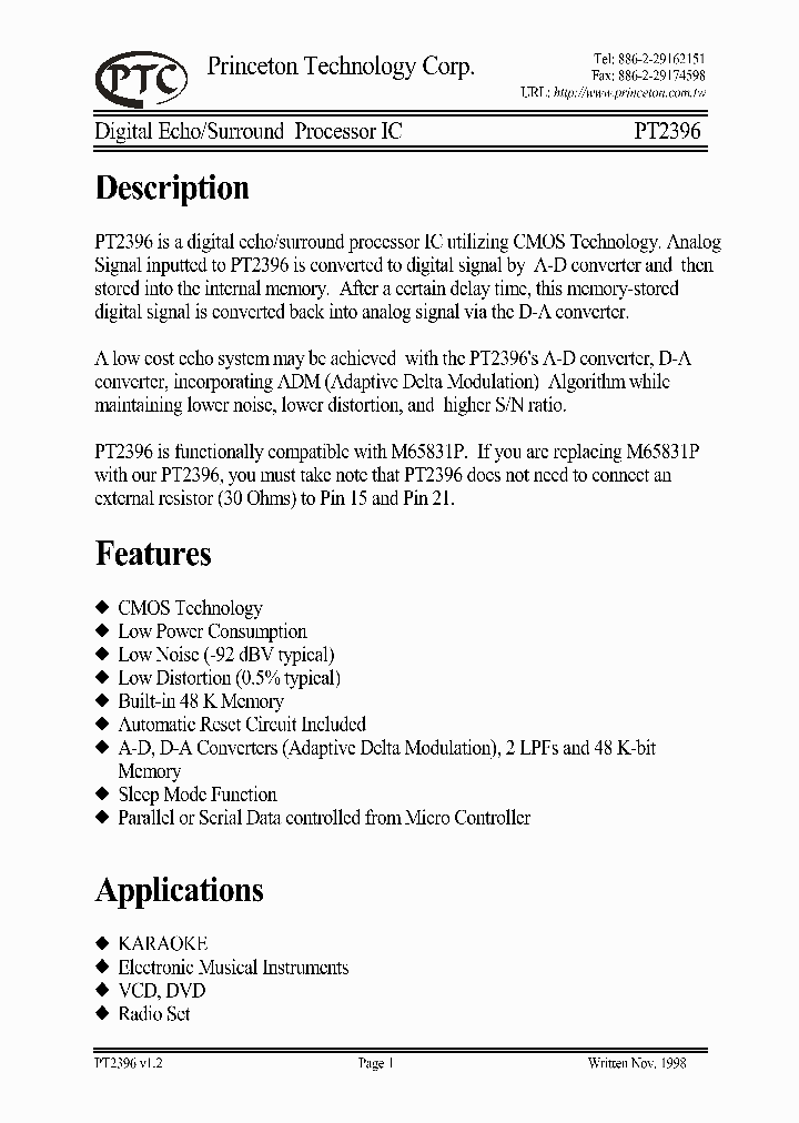 PT2396-S_4330232.PDF Datasheet