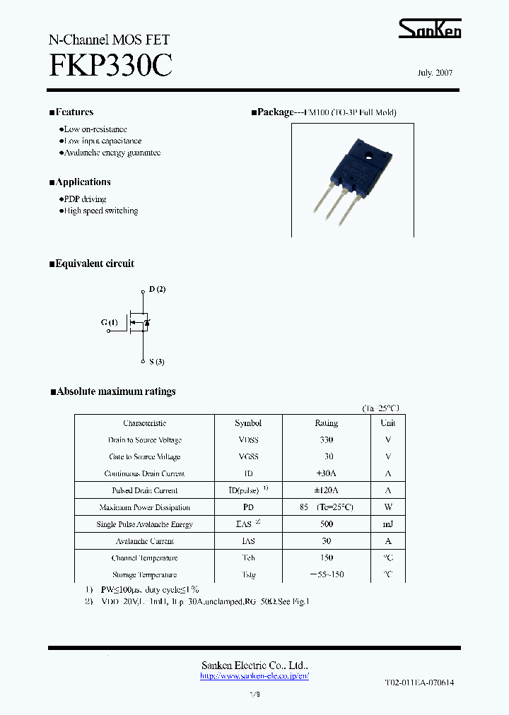 FKP330C_4335550.PDF Datasheet