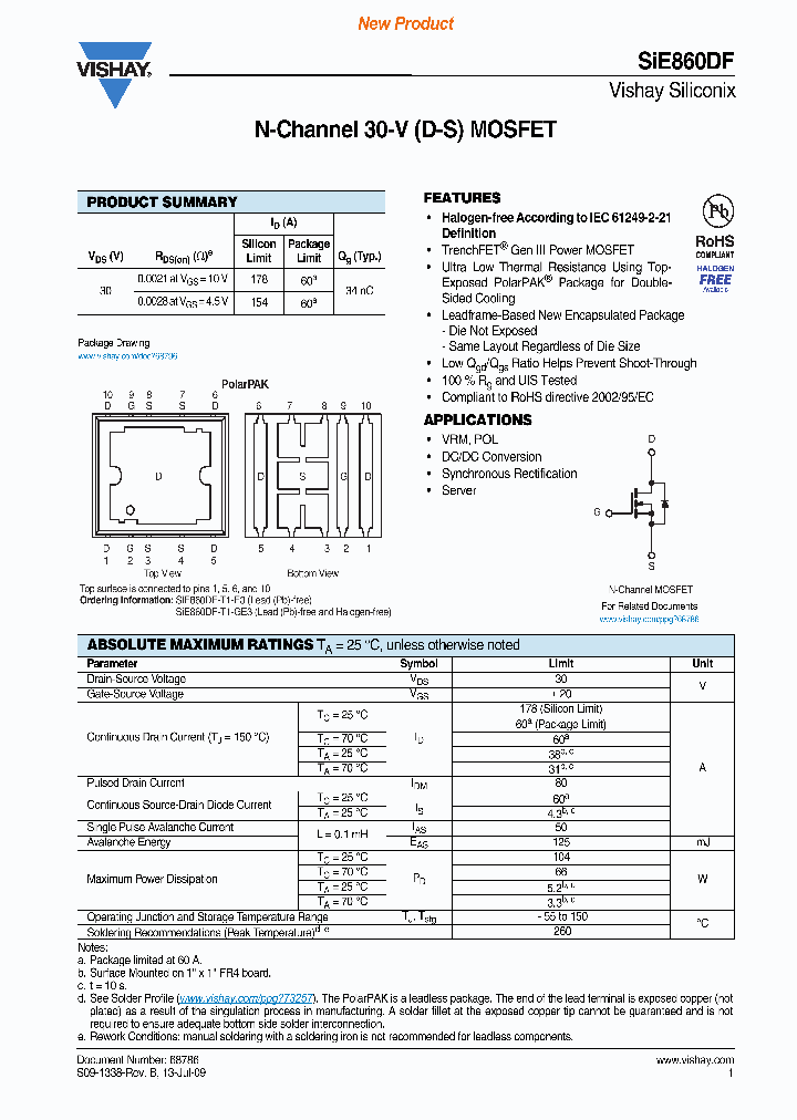 SIE860DF-T1-E3_4336965.PDF Datasheet