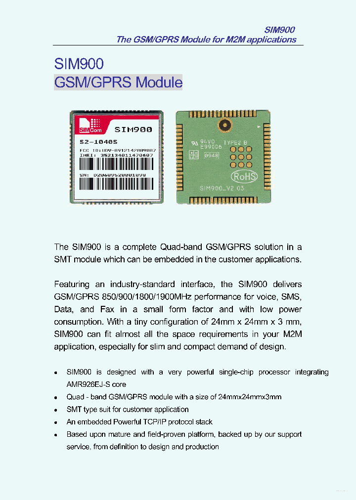 SIM900_4341370.PDF Datasheet