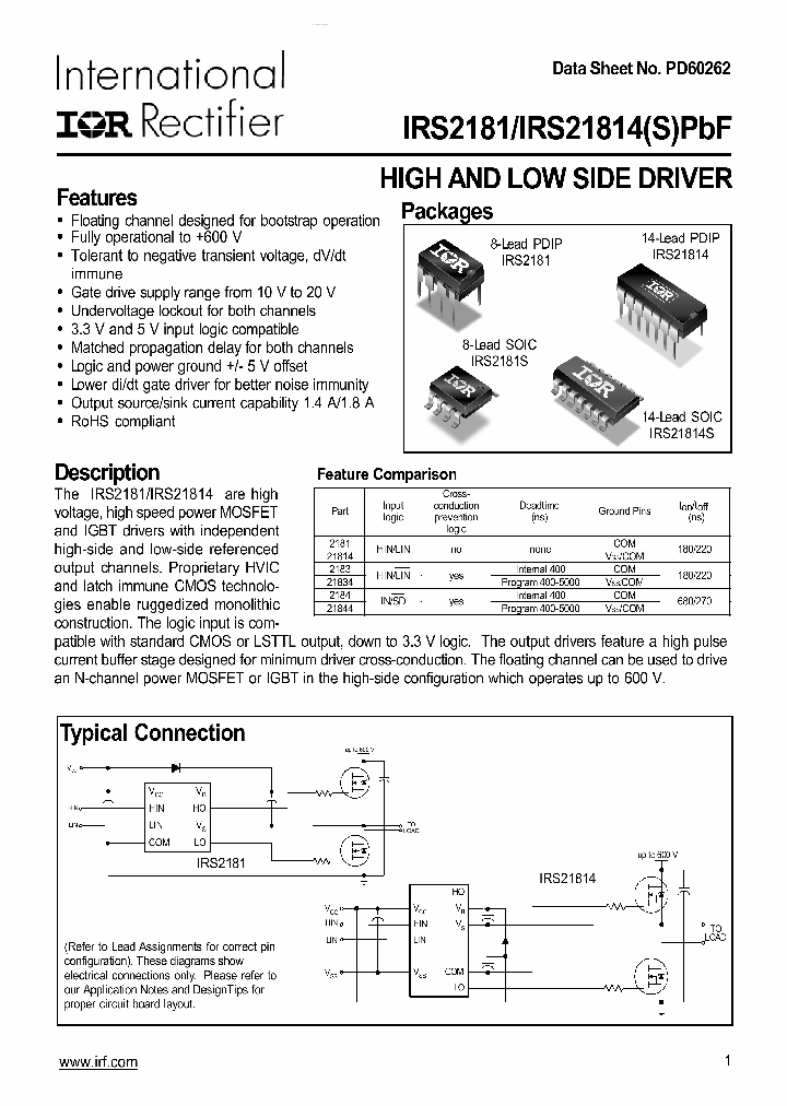 IRS2181PBF_4348124.PDF Datasheet